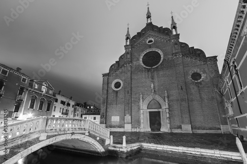 Church Santa Maria Gloriosa dei Frari, Venice, Italy photo