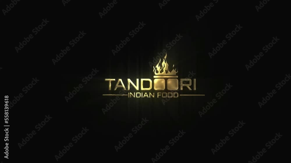 Tandoori food logo, Tandoori indian food logo animaiton with fire and smoke effect, Tandoori logo motion grapics video Tandoori food logo, Tandoori indian food logo animaiton with fire and smoke effect, Tandoori logo motion grapics video
