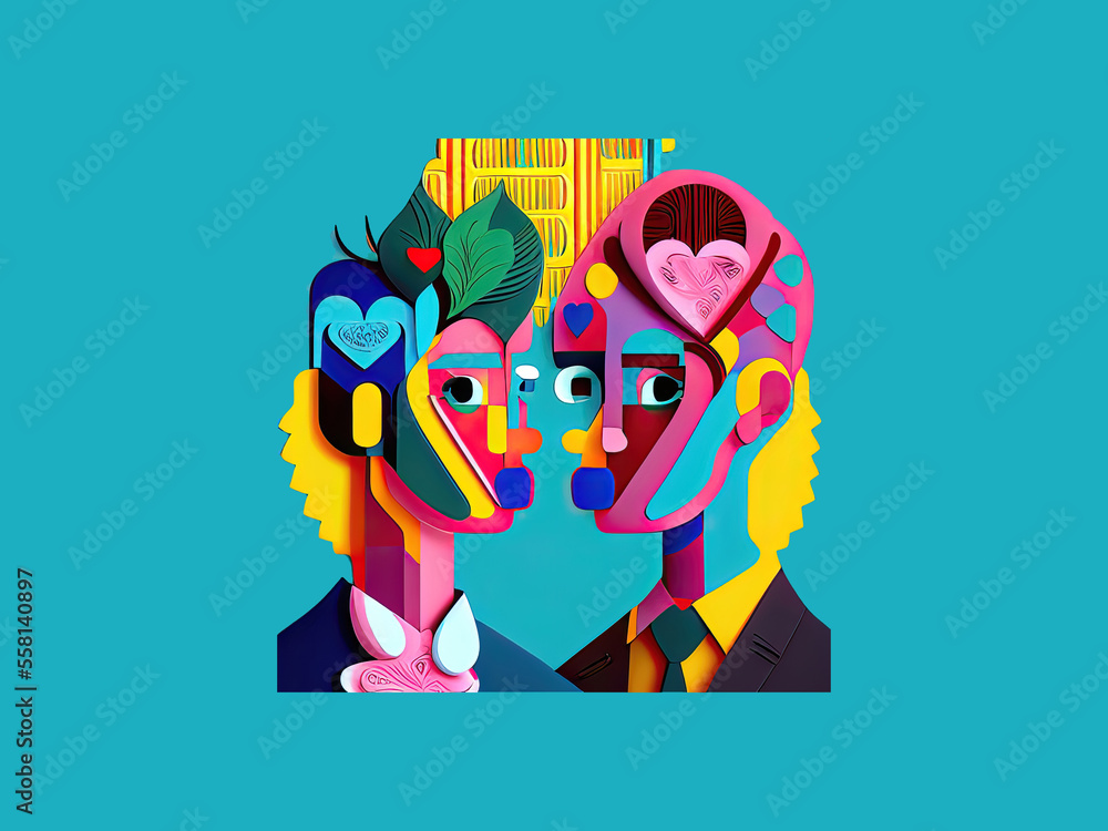 Fototapeta premium Valentine Love