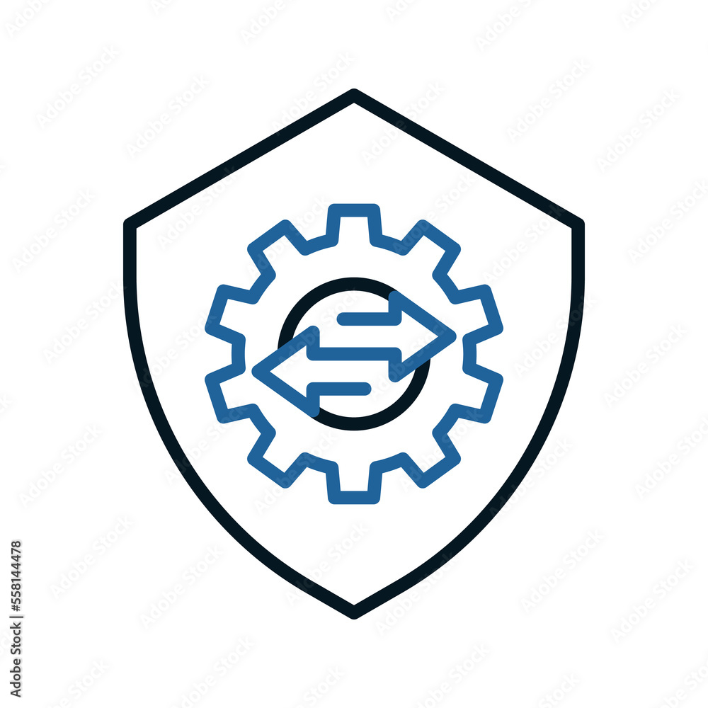 Secure icon. sign for mobile concept and web design. vector illustration Secure icon. sign for mobile concept and web design. vector illustration