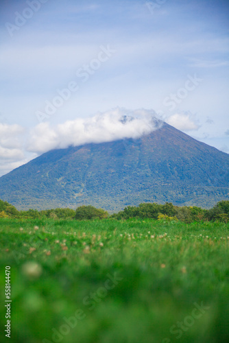 landscape with clouds