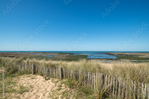 Ile d’Oléron (Charente-Maritime, France), accès à la plage