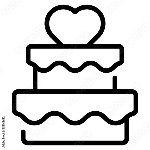 Wedding Cake Icon