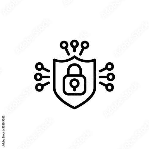 Private Network icon in vector. Logotype