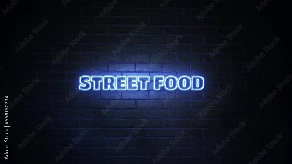 STREET FOOD LOGO, STREET FOOD NEON BLUE LOGO ANIMATION VIDEO, STREET FOOD SPARKING MONOGRAM MOTION GRAPHICS VIDEO STREET FOOD LOGO, STREET FOOD NEON BLUE LOGO ANIMATION VIDEO, STREET FOOD SPARKING MONOGRAM MOTION GRAPHICS VIDEO
