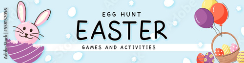Check this easter competition flat design 