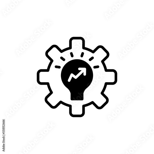 Productivity icon in vector. Logotype
