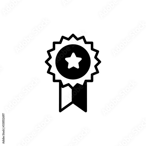 Badge icon in vector. Logotype