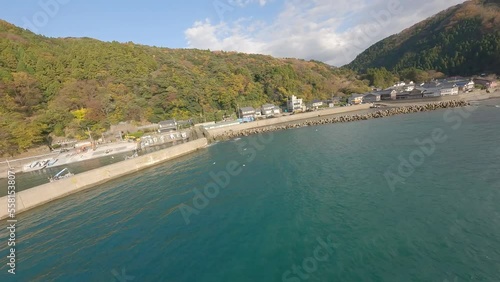 Wallpaper Mural FPV drone with seagull at beach Torontodigital.ca