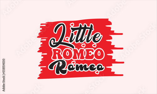 Little Romeo Retro PNG Design