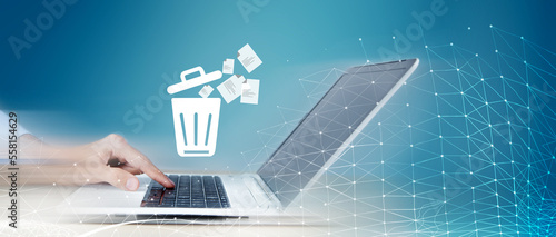 Tableau sur toile safely deleted files from a computer or from the Internet