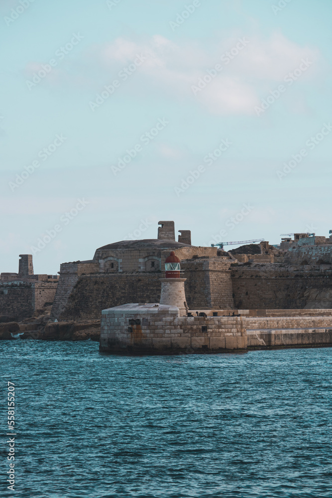 old fortress in the sea