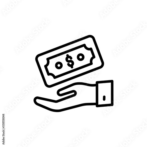 Payment icon in vector. Logotype