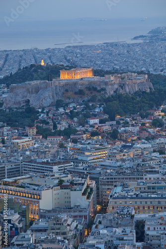 Cityscape of Athens with the Parthenon, Greece © Massimo Pizzotti
