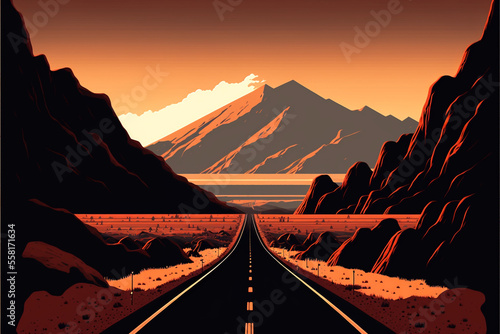 road to desert