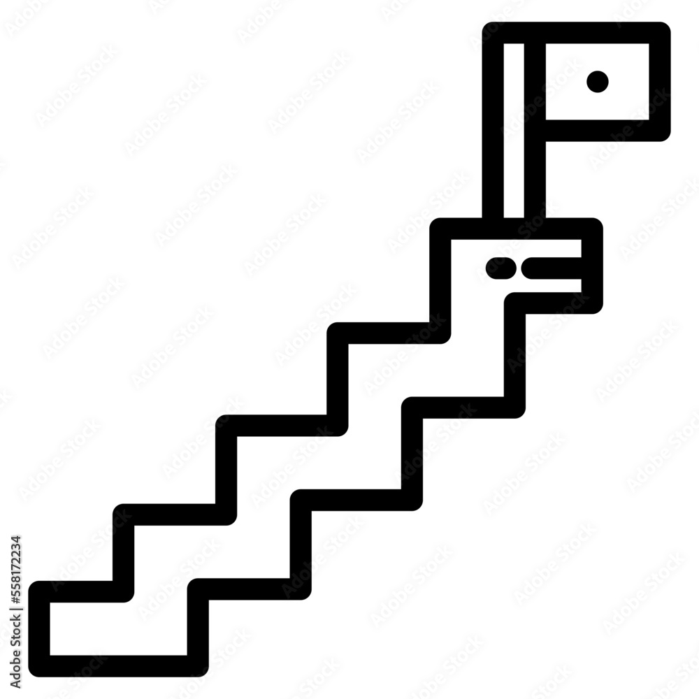 success stairs line success stairs line