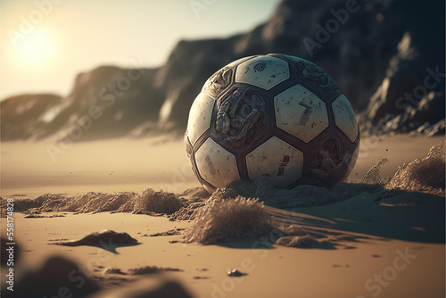 A beautiful football world cup background