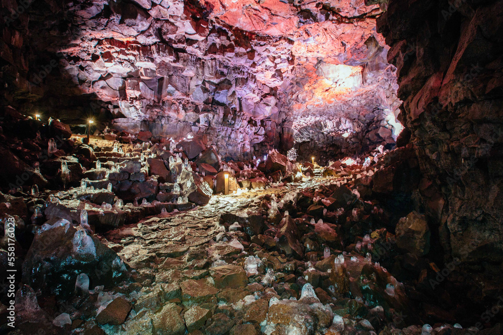 Island, Lava Cave, Lava Tunnel Island, Lava Cave, Lava Tunnel