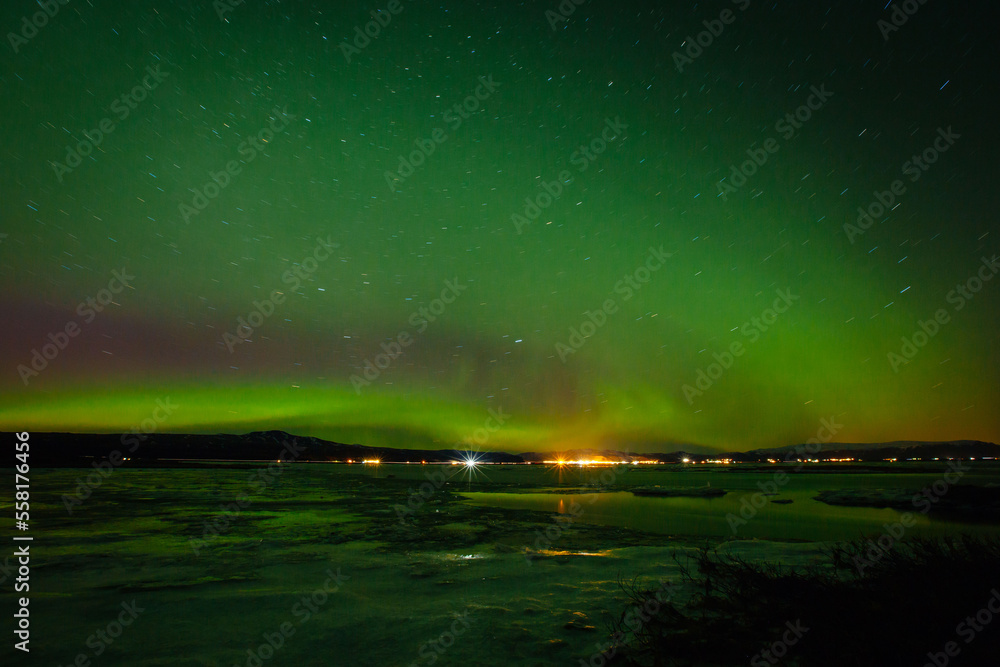 Polarlicht, aurea polaris in Island