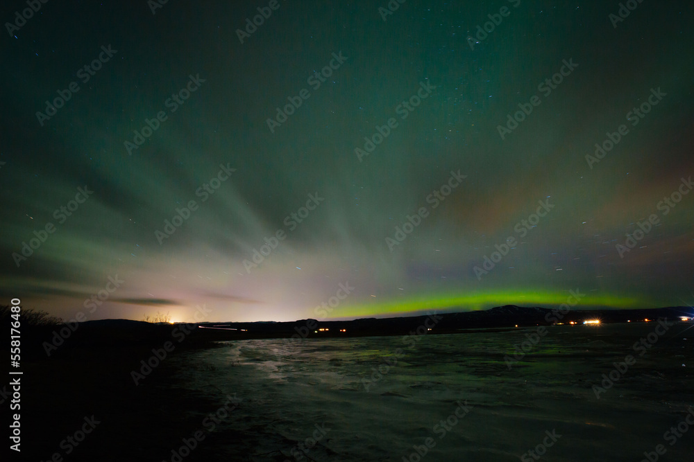 Polarlicht, aurea polaris in Island