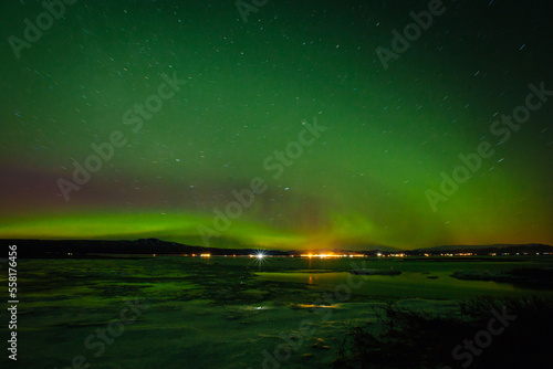 Wallpaper Mural Polarlicht, aurea polaris in Island Torontodigital.ca