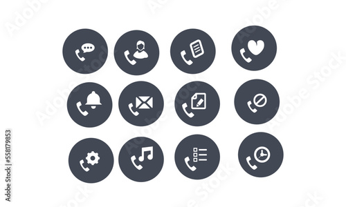 communication icons web app vector design pack