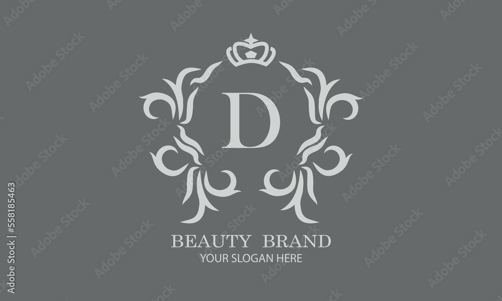 Luxury initial D logo template for restaurant, royalty, boutique, cafe, hotel, heraldic, jewelry, fashion and other vector illustrations Luxury initial D logo template for restaurant, royalty, boutique, cafe, hotel, heraldic, jewelry, fashion and other vector illustrations