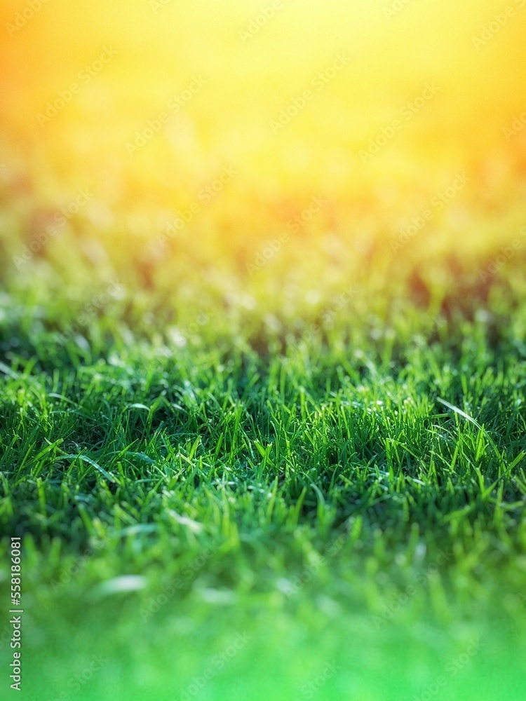 Naklejka premium green grass background