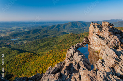 An October Day on Little Stony Man Mountain, Shenandoah National Park Virginia USA, Virginia © Walt
