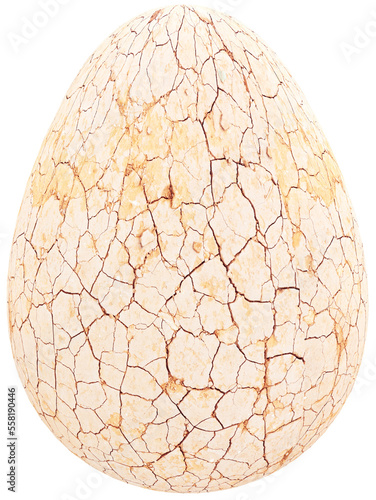 3D cracked Egg