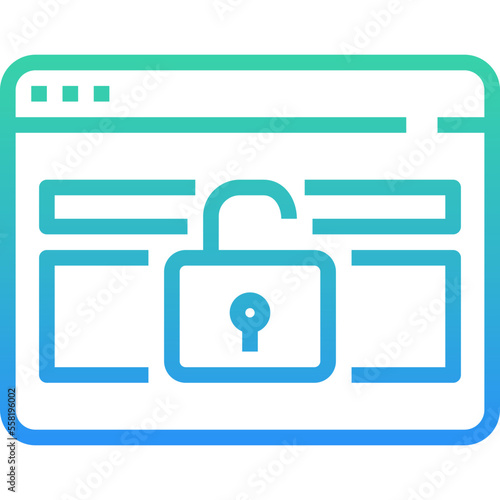 website privacy icon