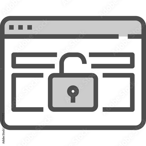 website privacy icon