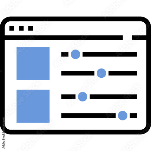Browser adjustment icon