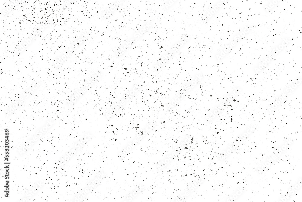 Old grunge black texture. Dark weathered overlay pattern sample on transparent background. Screen background. Stock royalty free vector illustration. PNG
