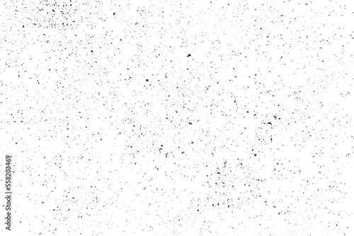 Old grunge black texture. Dark weathered overlay pattern sample on transparent background. Screen background. Stock royalty free vector illustration. PNG 