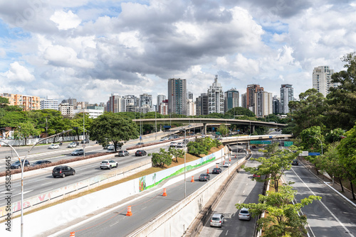 Sao Paulo Brazil skyline