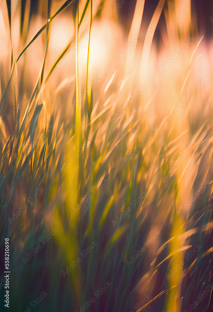 nature background blured colorful sunset abstract grass nature background blured colorful sunset abstract grass