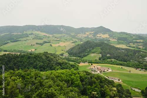 Shot from the center of Zavattarello