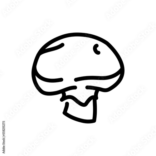 Champignon color line icon. Mushrooms. Pictogram for web page