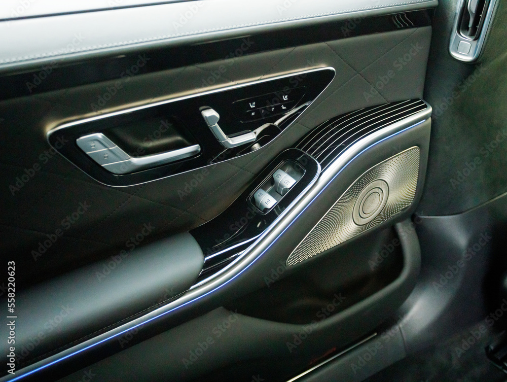 Control keys seat of the car. Auto seat adjustment