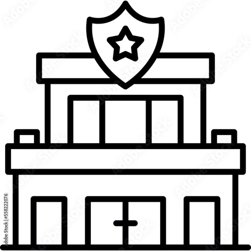 Police Station Icon