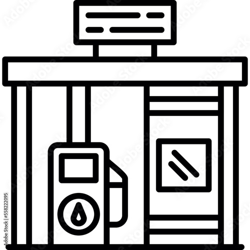 Gas Station Icon