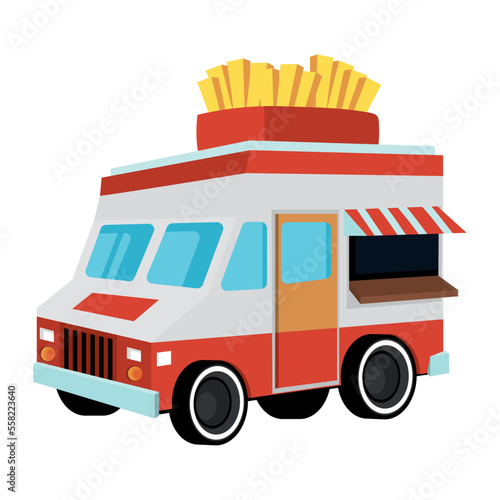 food truck french fries