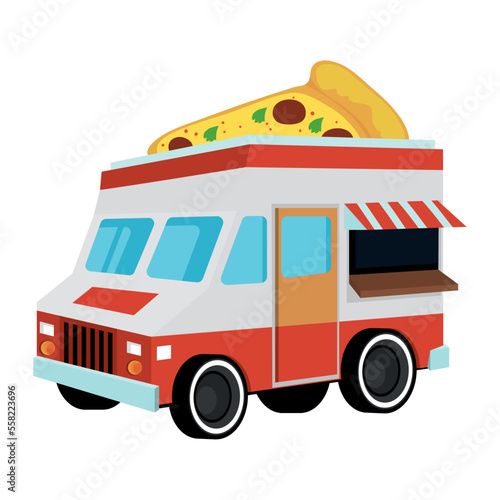 food truck pizza
