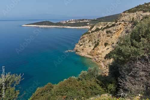Landscape of coastline of Thassos island, Greece © Stoyan Haytov