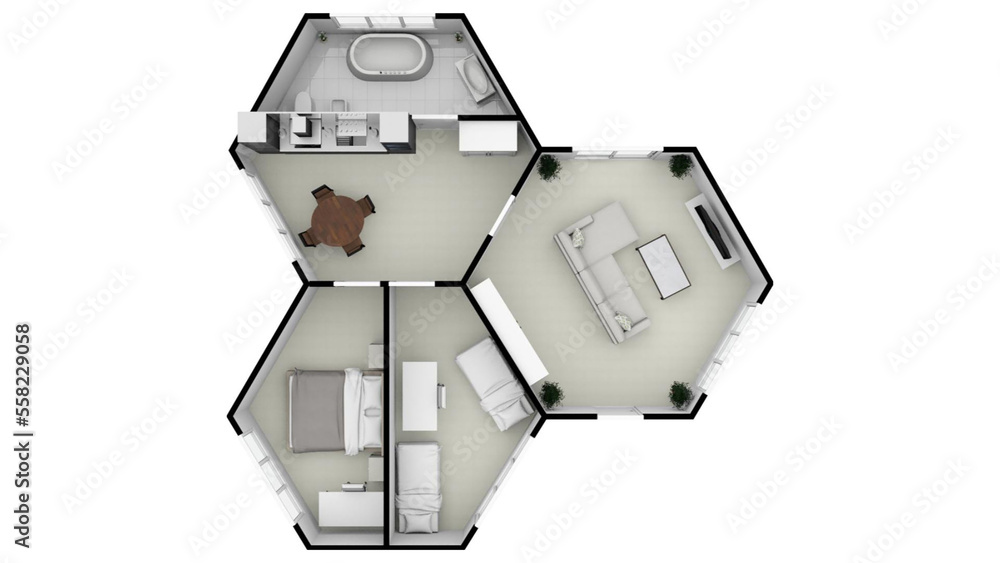 Confusing Houses Unusual floor plan. Wonderful floorplans. Unique house plans. Unusual ...