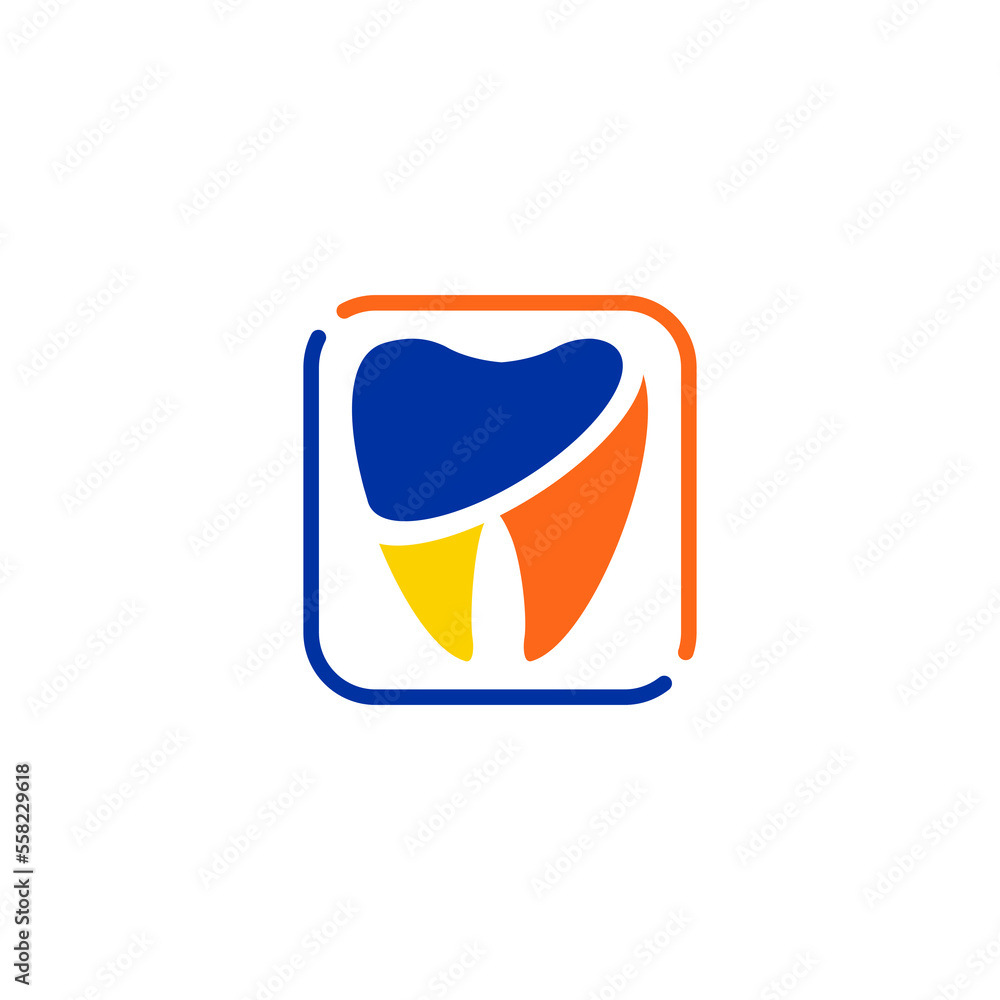 logo template Teeth vector illustration icon design, Medical Care Logo Illustration. logo template Teeth vector illustration icon design, Medical Care Logo Illustration.