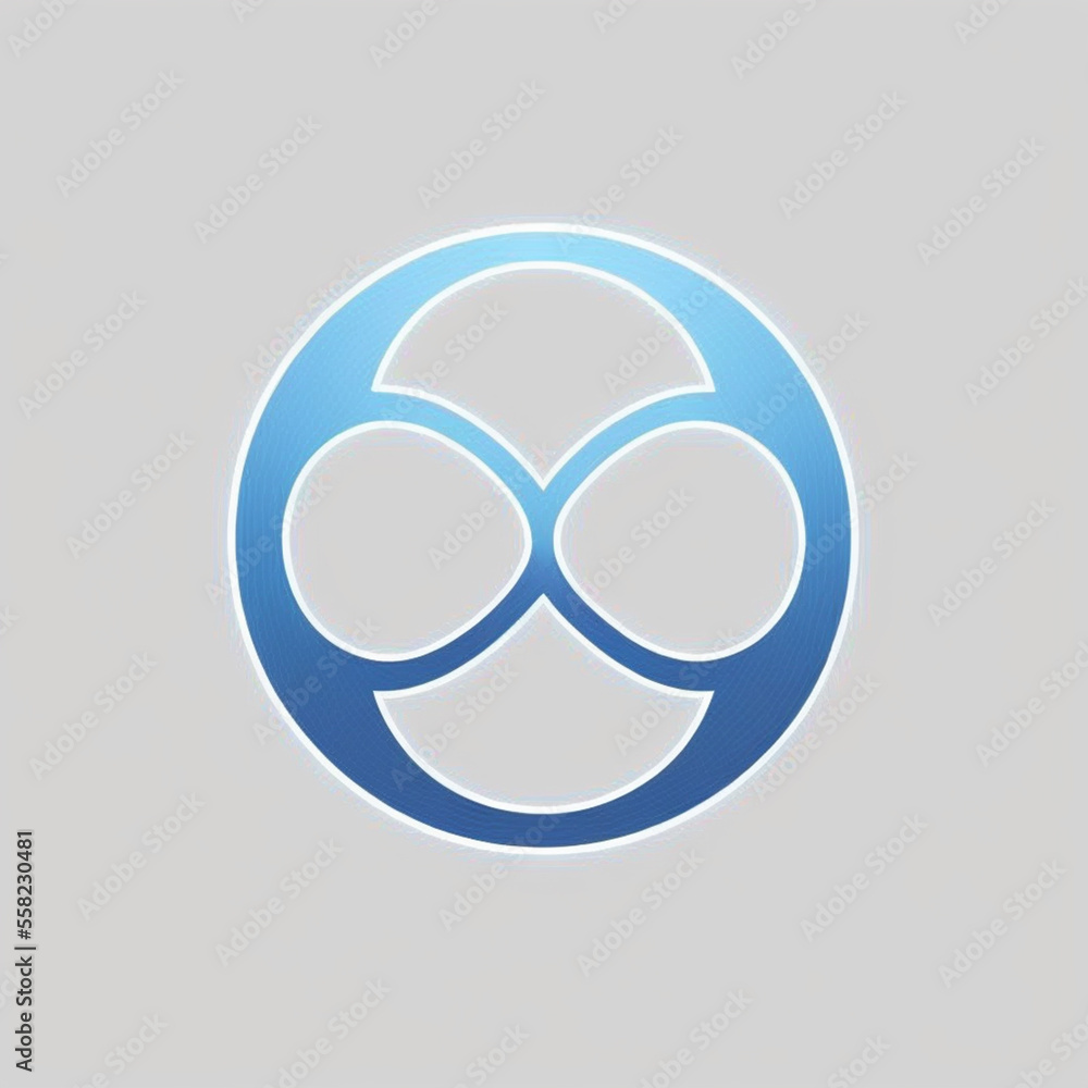 Creative isolated professional company or product logo, icon Generative AI Creative isolated professional company or product logo, icon Generative AI