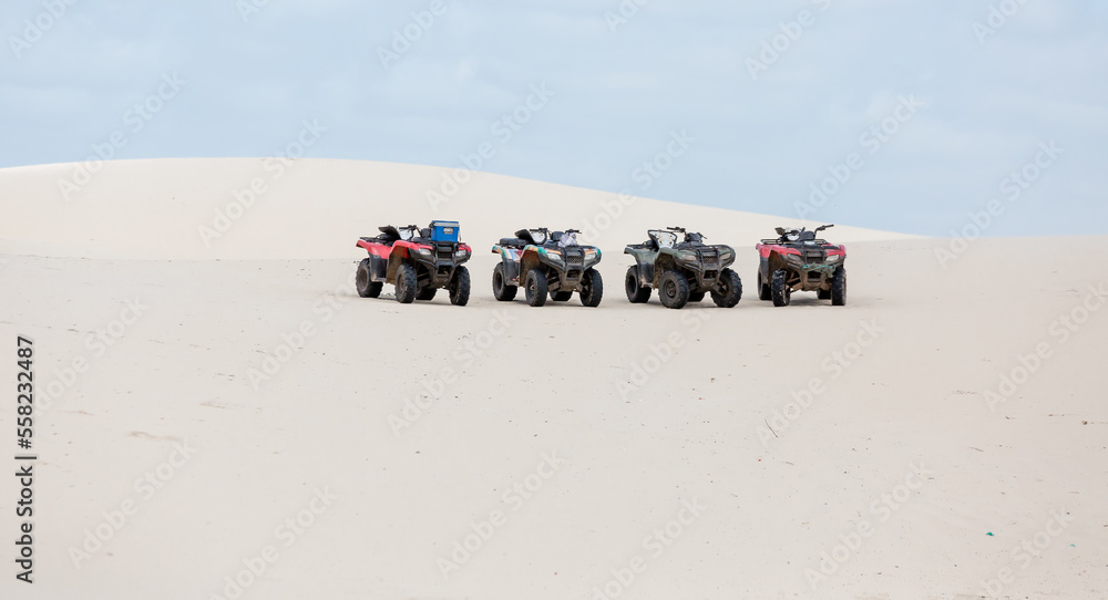 buggies in the desert sand buggies in the desert sand