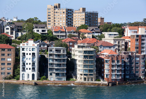 Sydney Kirribilli Suburb Waterfront Houses photo